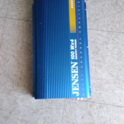 JENSEN 100 W X4 MOSFET POWERED  AMP.
