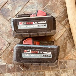 Milwaukee Batteries 