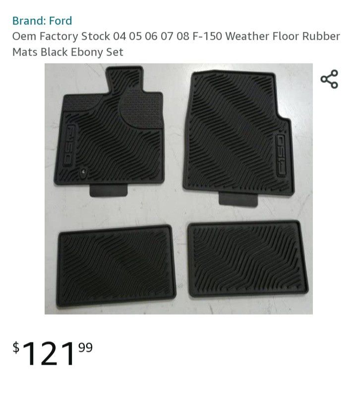 Oem Floormats 04-08 F150