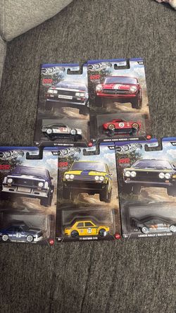 Hot wheels silver series rally racers set