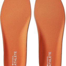 Sof Sole Womens Athlete Performance Full-Length Insole, Orange, 5-7.5 US