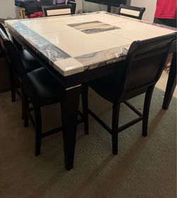 Marble Table and chairs
