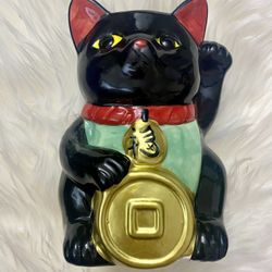 New! Lucky Cat ‘Maneki Neko’ Japan Candle, Cherry Blossom