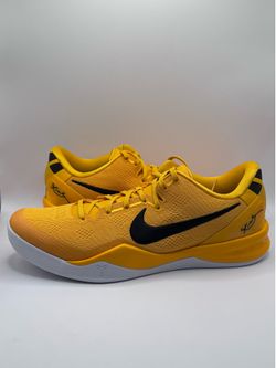 Nike Kobe VIII 8 Protro TB P University Gold Yellow HM6469-700 sz 15 Men's