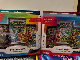 Pokemon First Partner Series 2 and Series 3