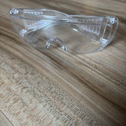 Clear Safety Glasses Excellent Condition