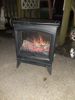 Fire Place / Heater With 2 Setting Works As It Should