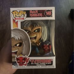 The Number of the Beast Eddie Funko Pop