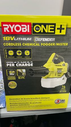 RYOBI ONE+ Cordless Chemical Fogger/Mister
