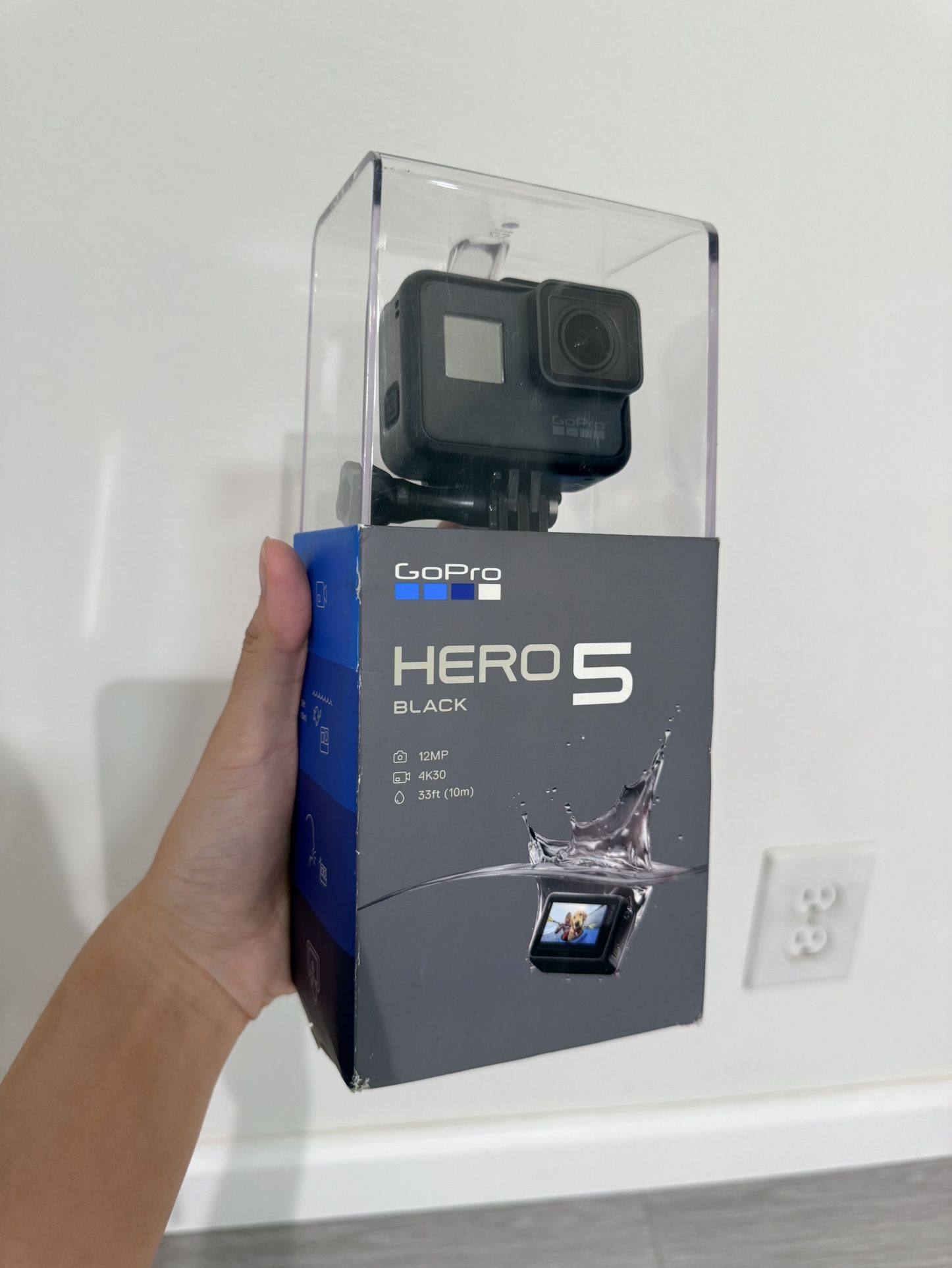 GoPro Hero5 Black — Waterproof Digital Action Camera for Travel with Touch Screen 4K HD Video 12MP Photos