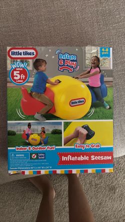 Inflatable seesaw