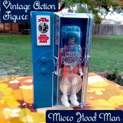 Vintage Microman Micro Hood Man Action Figure