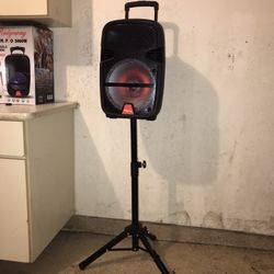 Bluetooth Party Speaker - 3000 Watts - 12” Woofer 