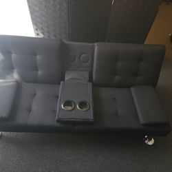 Black Couch/Bed