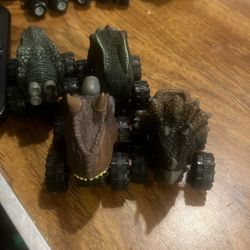 Hot Wheels Dinosaur Cars Set Of 4 