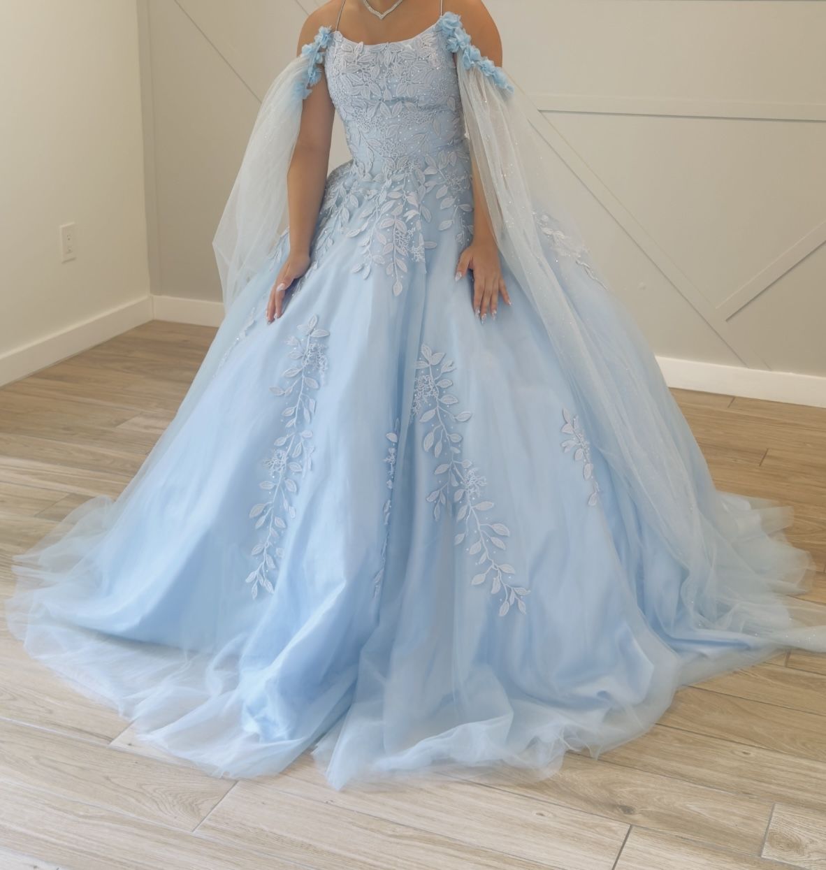 Baby Blue Quinceañera Dress