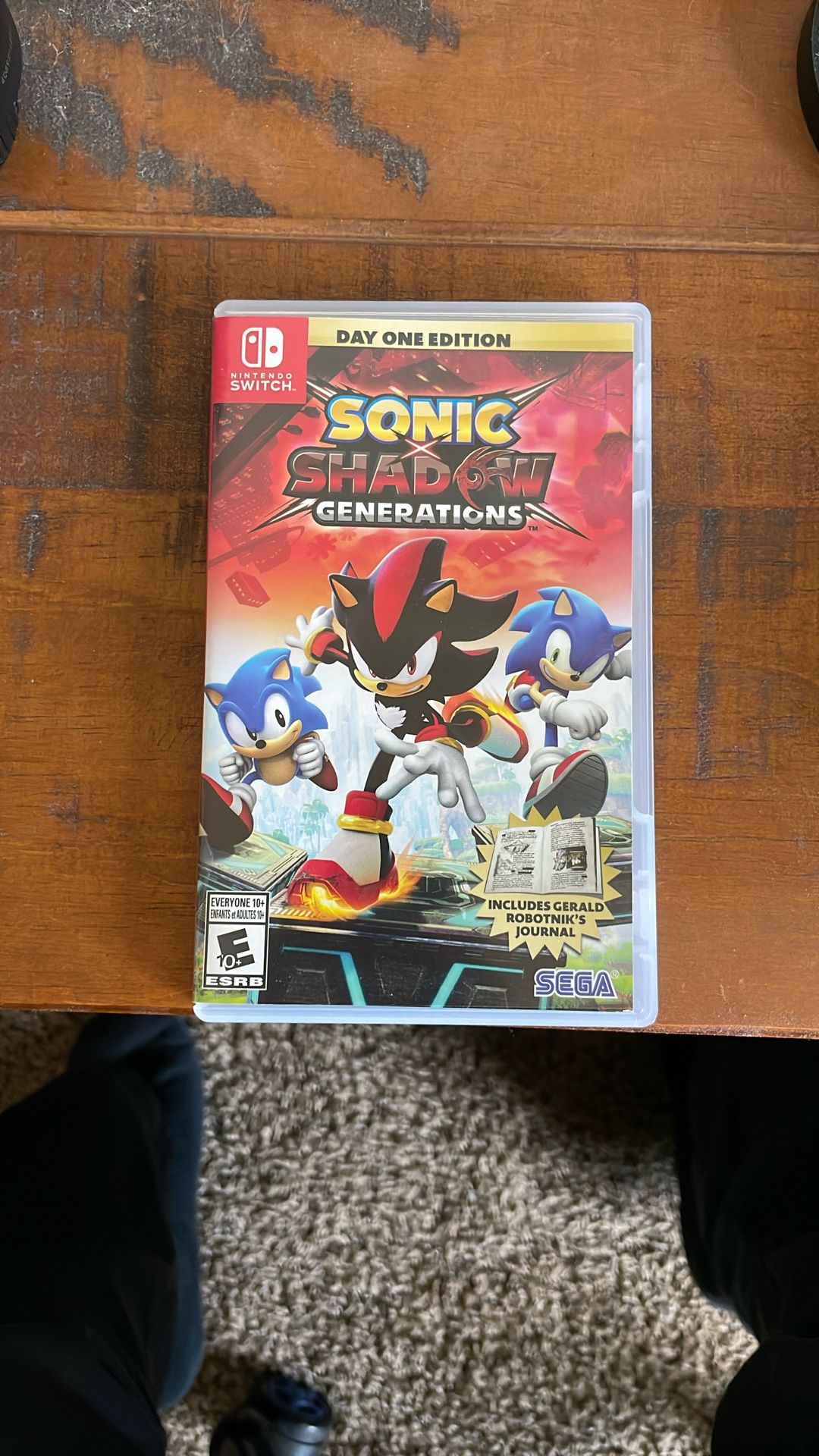 Sonic Shadow Generations On Nintendo Switch