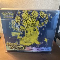 Surging Sparks Pokemon Center Elite Trainer Box ETB