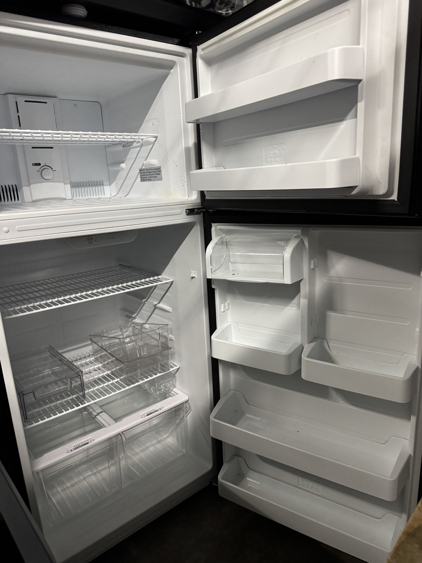 Midea Black Refrigerator