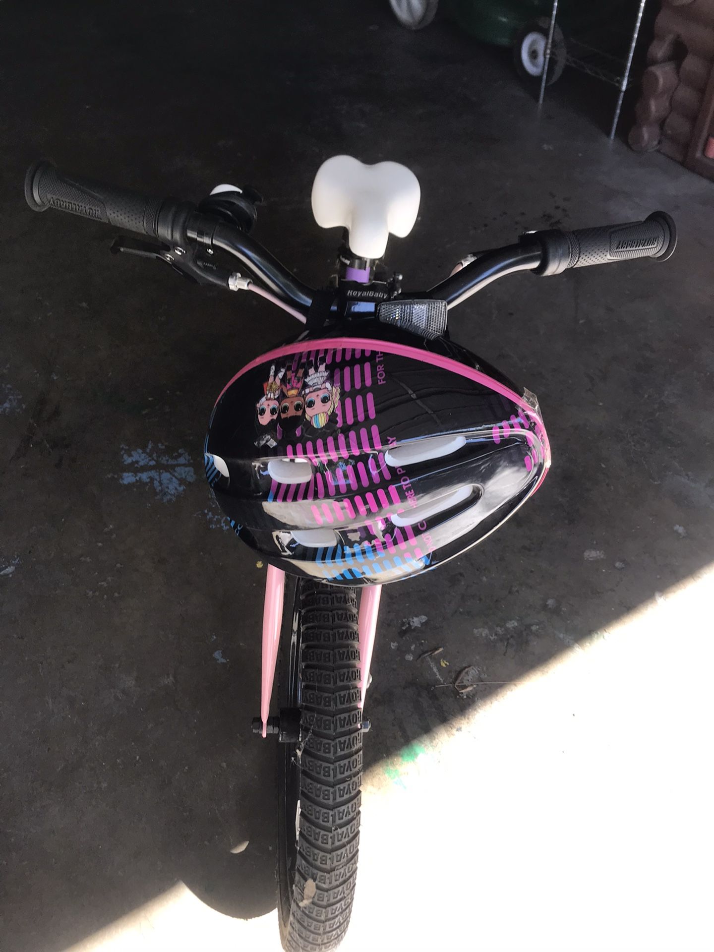 Girls 14” Space Shuttle Bike