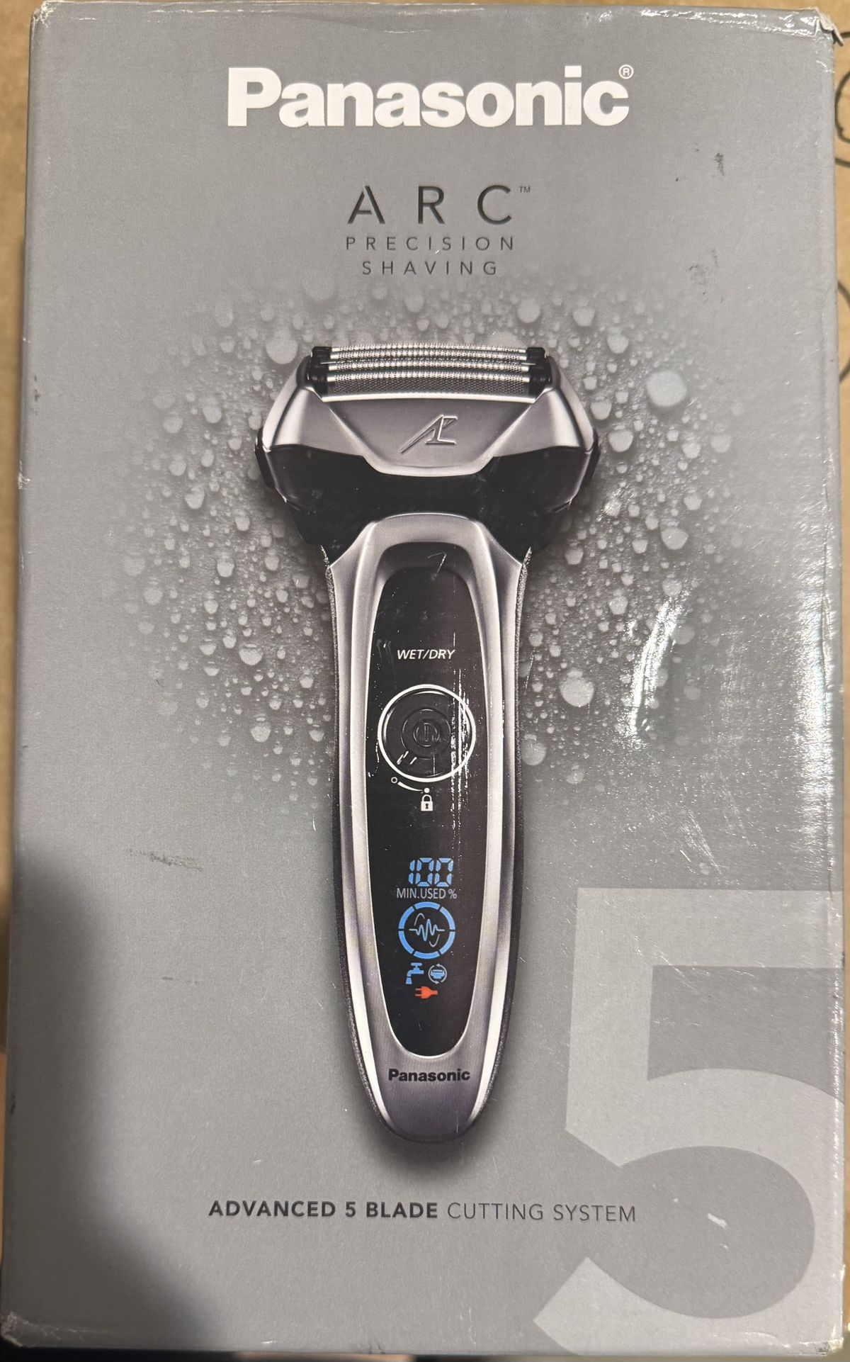 Panasonic arc precision shaving