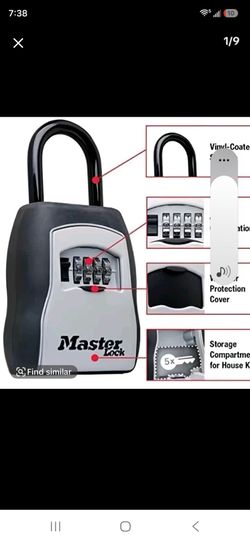 Master Lock Key Storage Lock Box