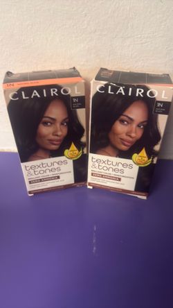 Clairol Texture & Tones  (both) Natural Black