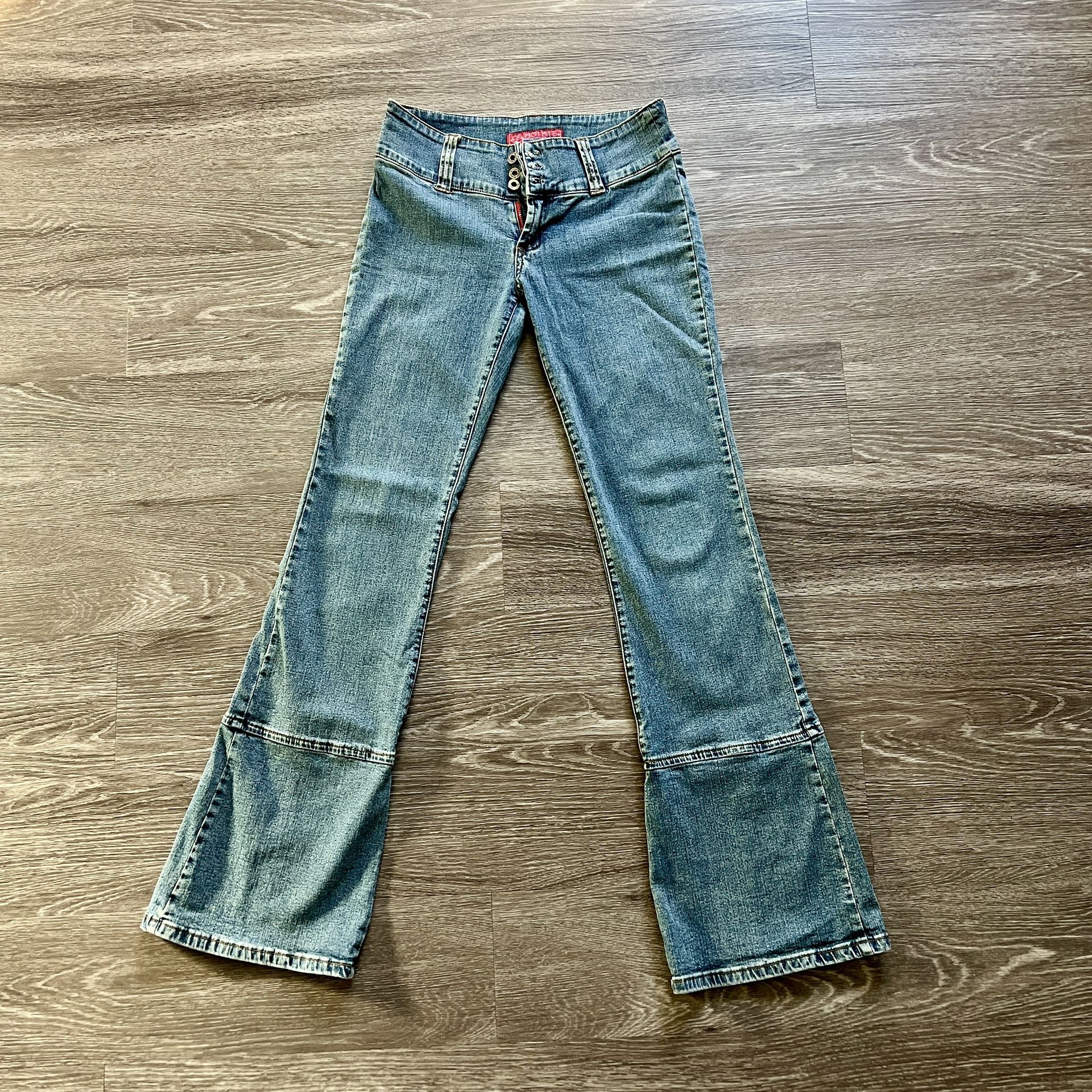 Stretchy Flare Jeans, Size 5