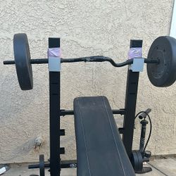 Bench With Weight 