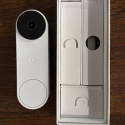 Google Nest Doorbell Wired, 2nd Gen (White) 