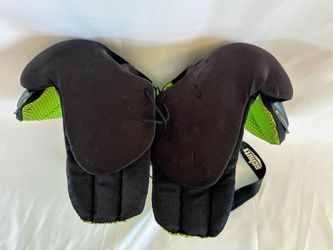 GU Schutt Flex 4.0 Football Pads Black and Lime Green~Y2XL