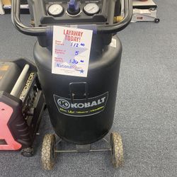 Kobalt 20g Air Compressor 