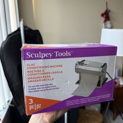SCULPEY TOOLS clay machine!