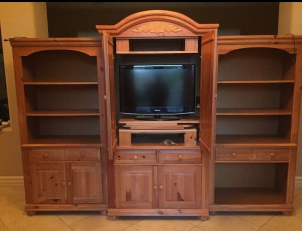 Broyhill Fontana Entertainment / Armoire / Bookcase for Sale in Peoria
