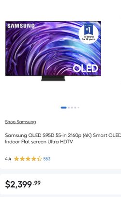 55" NEWEST Model Class OLED 4K S90F Samsung Vision AI Smart TV (2025)