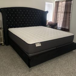 $899 Brand New King Bed Frame With Mattress (Read Description Below)