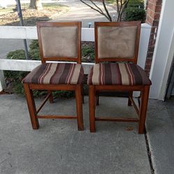 Matching High Snack Bar Chairs/ Stools 