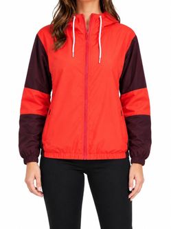 Victoriaās Secret PINK Women's Colorblock Windbreaker Jacket, XS