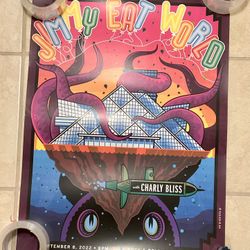 Jimmy Eat World Rock & Roll Hall Of Fame 9/8/22 Limited 481/500 18x24 Poster