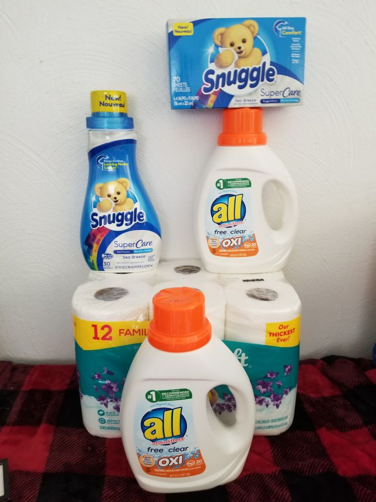 All laundry detergent Bundle