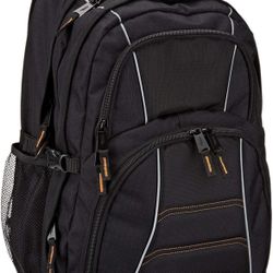 Amazon Basics Laptop Backpack - Fits Up to 17-Inch Laptops 