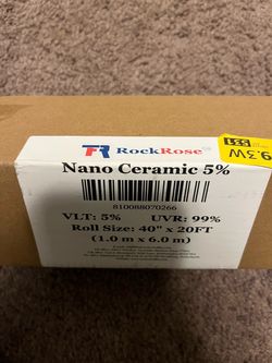 5% ceramic window tint