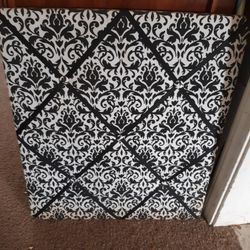 Vision Board Black And White Print