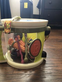 Kids drum and music set