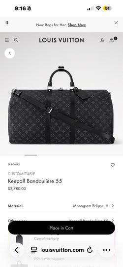 Louis Vuitton Keepall Duffel Bag – Brand New
