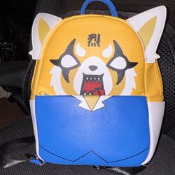 Aggretsuko Mini Unisex Backpack Netflix Funko Bag  with Zipper 