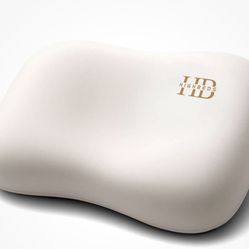 HighBeds Side Sleeper Pillow, Soft Ergonomic Cervical-Neck-Pillow for Neck Pain Relief, Ice Silk Zipperless Pillowcase New