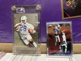 Marshall Faulk Rookie And Randy Moss