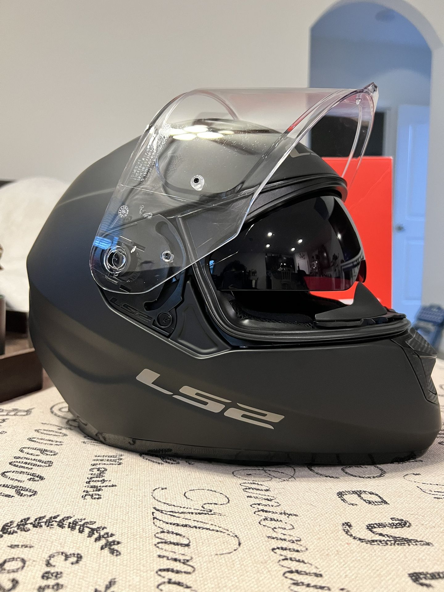 LS2 Assault Solid Black Matte Helmet 