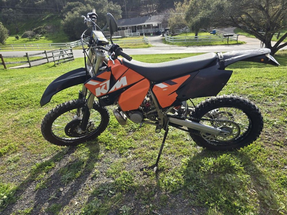 2004 Ktm 300 C.A. Plated Two-stroke Yes It's A Hard Find.